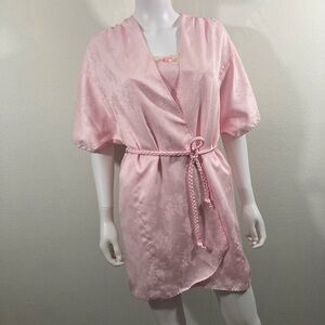 Vintage 1990’s Val Mode Pink Lingerie Set